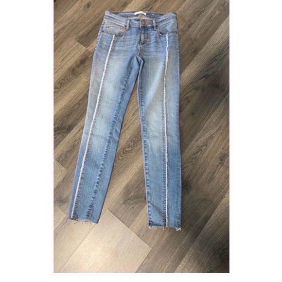 LOFT Front Seam Skinny Jeans - Picture 6 of 10